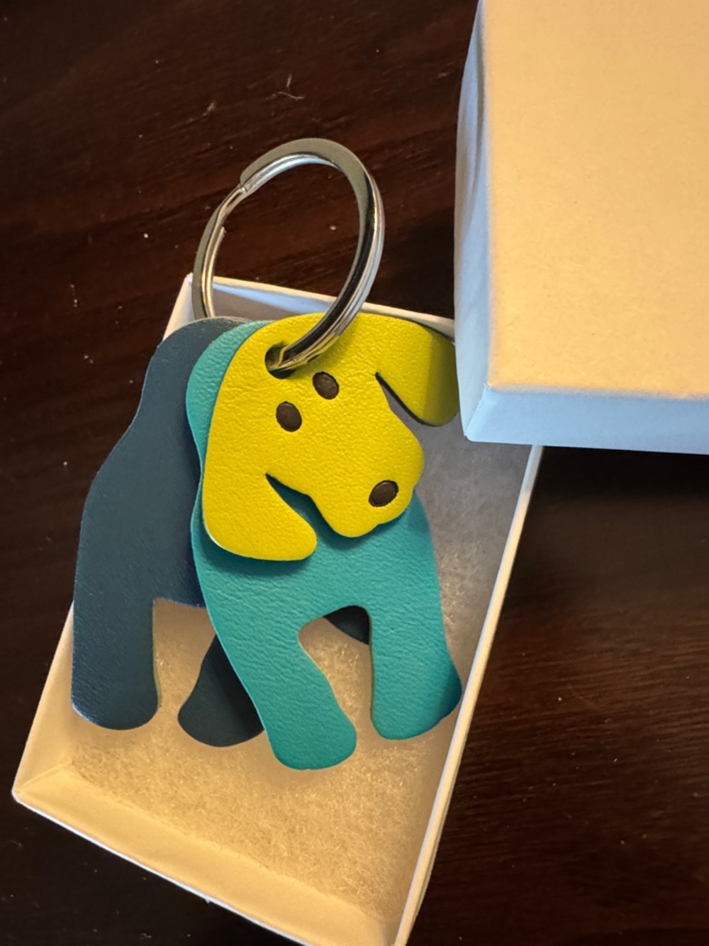 My Walit handcrafted keychain fob puppy